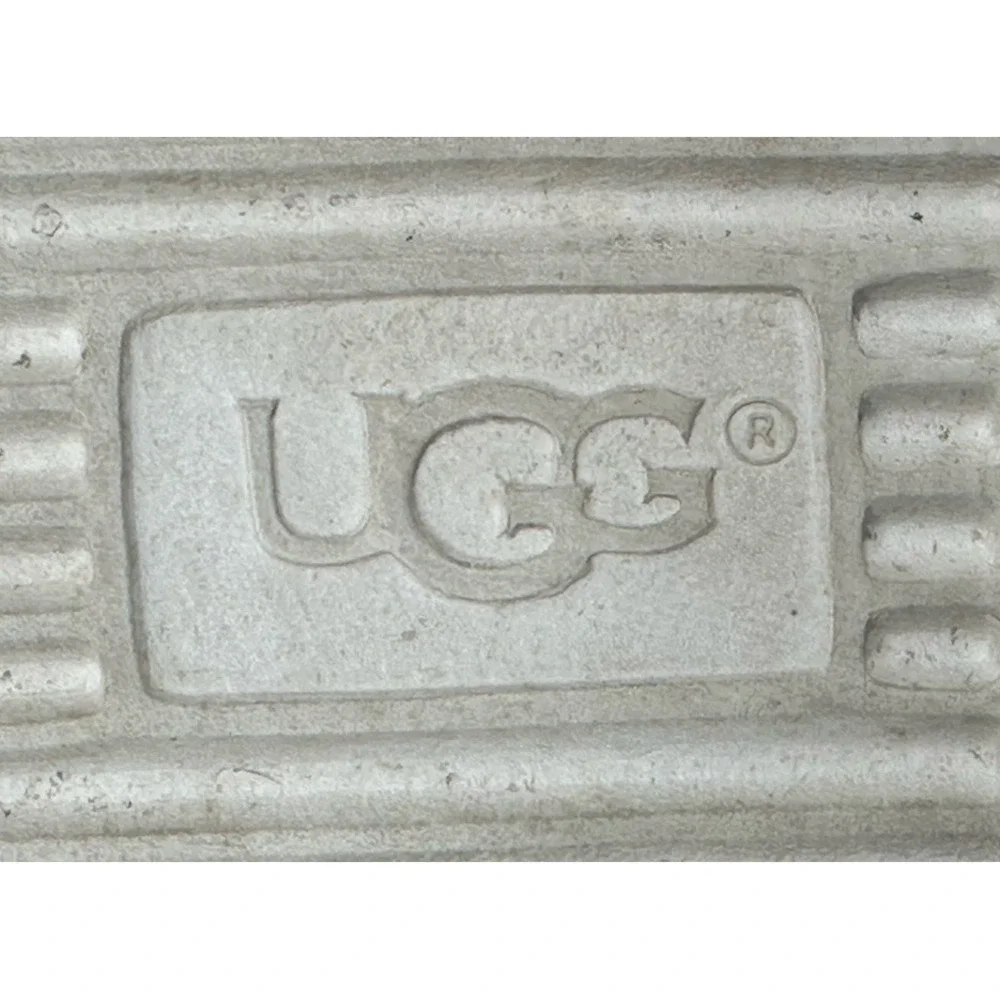 UGG‎ Ashby Spill Seam Trainer Black Suede Laceless Chunky Platform Sneakers 10